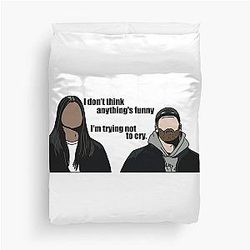 Shoresy Crying Duvet Cover