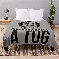 Shoresy For 2024 - shoresy give your balls a tug           Throw Blanket