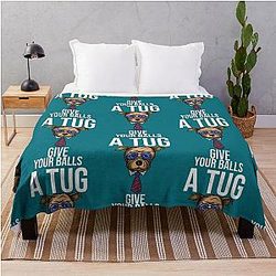 Shoresy For 2024 - shoresy give your balls a tug Throw Blanket