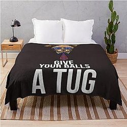 Shoresy For 2024 - shoresy give your balls a tug             Throw Blanket