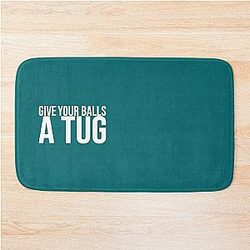 Shoresy For 2024 - shoresy give your balls a tug            Bath Mat