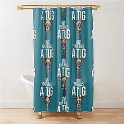 Shoresy For 2024 - shoresy give your balls a tug Shower Curtain