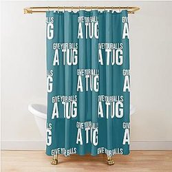 Shoresy For 2024 - shoresy give your balls a tug            Shower Curtain