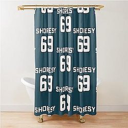Shoresy 69 - shoresy give your balls a tug         Shower Curtain