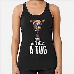 Shoresy 69 - shoresy give your balls a tug Racerback Tank Top