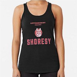 Shoresy 69 - shoresy give your balls a tug            Racerback Tank Top