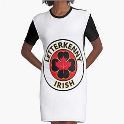 Letterkenny Shoresy 69 Graphic T-Shirt Dress