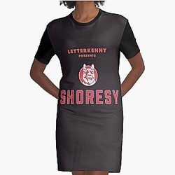 Shoresy For 2024 - shoresy give your balls a tug            Graphic T-Shirt Dress