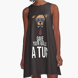 Shoresy For 2024 - shoresy give your balls a tug             A-Line Dress