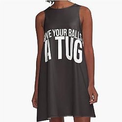 Shoresy For 2024 - shoresy give your balls a tug          A-Line Dress