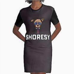 Shoresy For 2024 - shoresy give your balls a tug       Graphic T-Shirt Dress