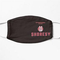 Shoresy For 2024 - shoresy give your balls a tug            Flat Mask