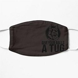 Shoresy For 2024 - shoresy give your balls a tug           Flat Mask