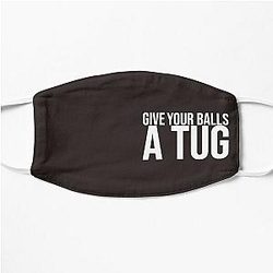Shoresy For 2024 - shoresy give your balls a tug          Flat Mask
