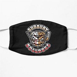 Vintage SHORESY Sudbury Blueberry Bulldogs Flat Mask