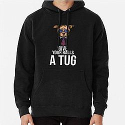 Shoresy For 2024 - shoresy give your balls a tug Pullover Hoodie