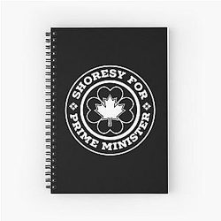 Shoresy for Prime Minister Spiral Notebook