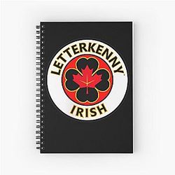 Letterkenny Shoresy Spiral Notebook