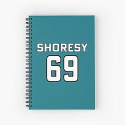 Shoresy For 2024 - shoresy give your balls a tug           Spiral Notebook
