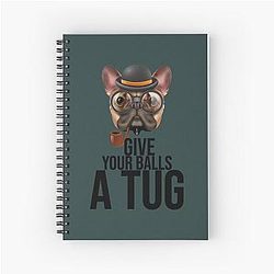 Shoresy For 2024 - shoresy give your balls a tug              Spiral Notebook