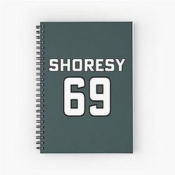 Shoresy For 2024 - shoresy give your balls a tug         Spiral Notebook