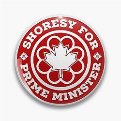Prime Minister Shoresy Pin