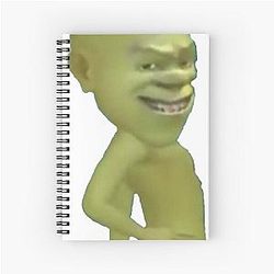sexy shrek Spiral Notebook