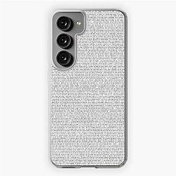 entire shrek script Samsung Galaxy Soft Case