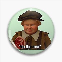 Shrek "Do the Roar" Pin
