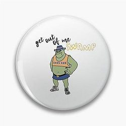 Sorority Shrek Pin