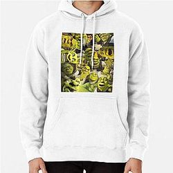 Shrek Collage  Pullover Hoodie
