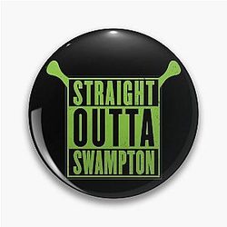 Shrek - Straight Outta Swampton Pin