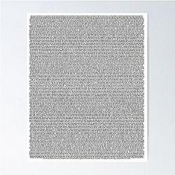 Shrek Movie Script Poster