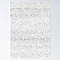 Shrek Script Poster