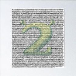 Shrek 2 Script in its Entirety Poster
