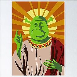 The Holy Shrek Poster