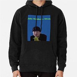 Jake Webber x Shrek hoodie and face mask Pullover Hoodie