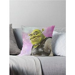 Shrek Fan Cam Throw Pillow