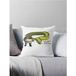 Shrek Yourself Throw Pillow
