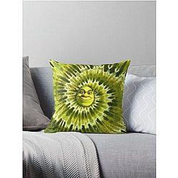Shrek Tie Dye Throw Pillow