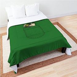 Waving Pocket Shrek Comforter