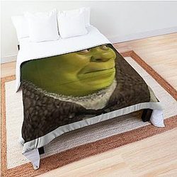 Shrek Meme Drip  Comforter