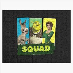 Sexy Shrek  shrek meme face  shrek wazowski Essential Jigsaw Puzzle