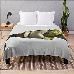 Come into my Swamp - Shrek Throw Blanket