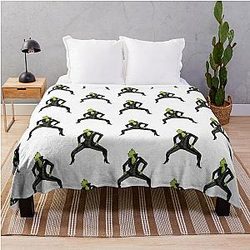Sexy Shrek  Throw Blanket