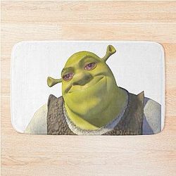 Shrek Crying Meme Bath Mat