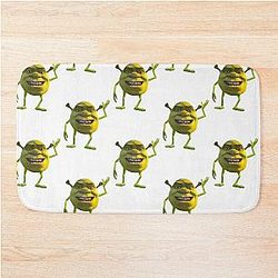 Shrek Wazowski Bath Mat