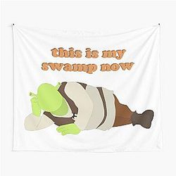 Shrek - this is my swamp now Tapestry