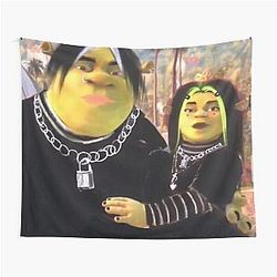 eboy shrek and egirl fiona Tapestry