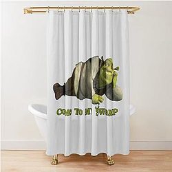 Come to my Swamp - Shrek Shower Curtain